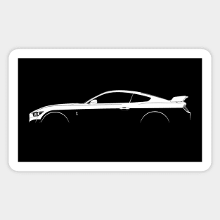 Ford Mustang Shelby GT500 (2020) Silhouette Sticker